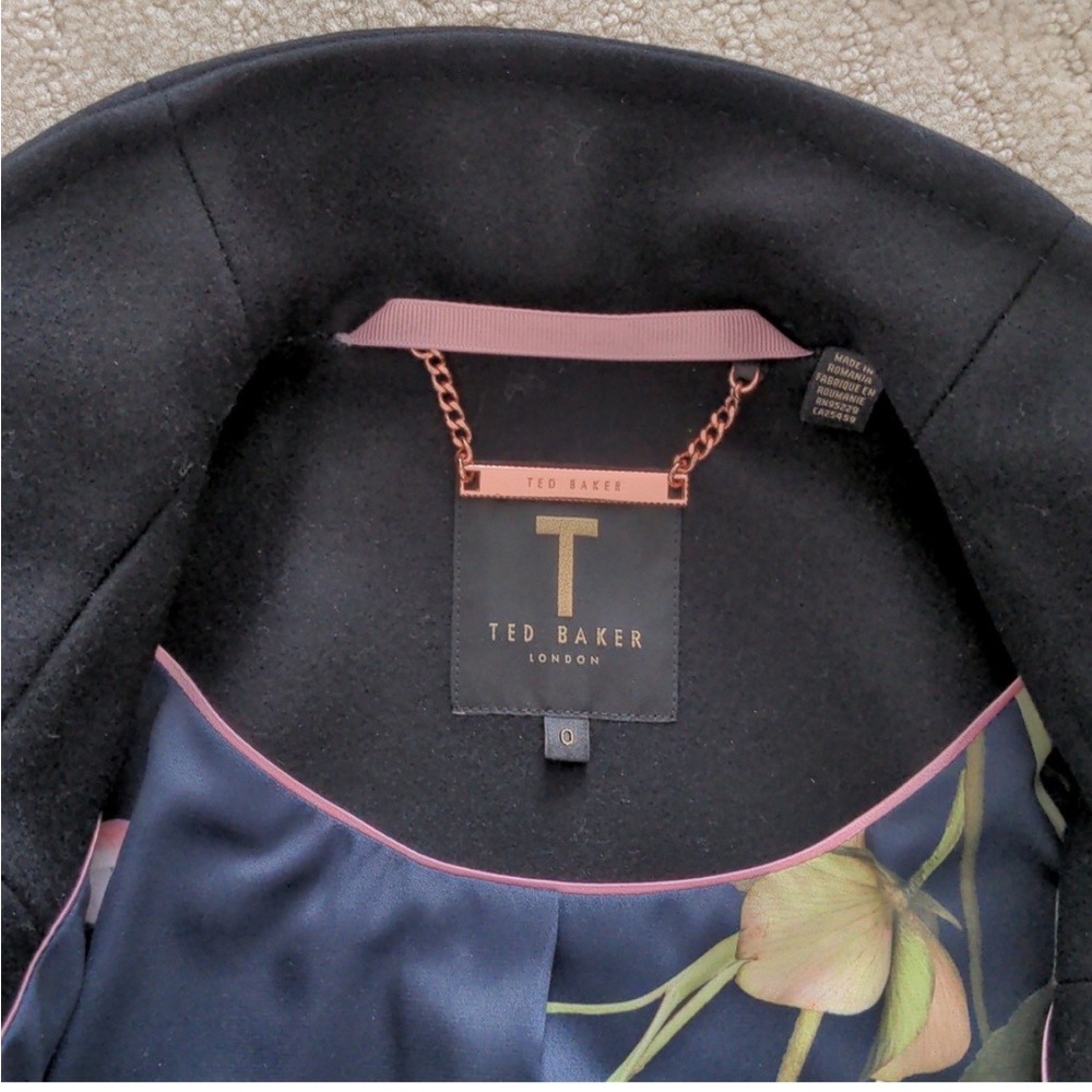 Ted Baker Wool Wrap Coat - Picture 8 of 12